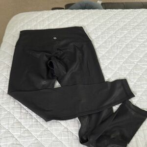 Black High-Waisted Leggings